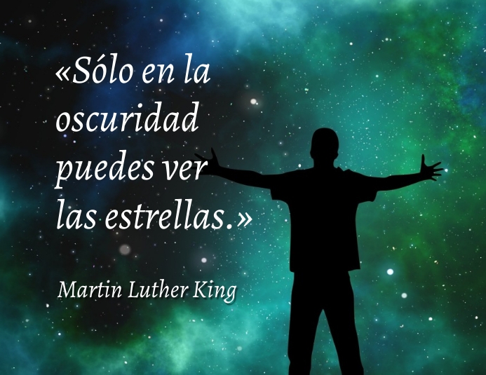 volante con cita de Martin Luther King ใบปลิว (US Letter) template