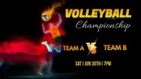 volleyball champions league Digital Display (16:9) template