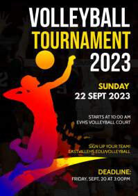 Volleyball Template | PosterMyWall