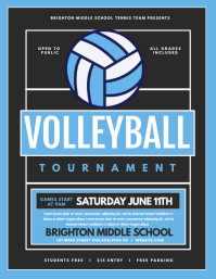 Customize Volleyball Templates Postermywall