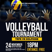 volleyball Instagram Post template