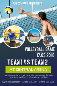 volleyball poster templates postermywall volleyball templates