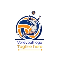 Volleyball Logo Логотип template