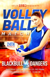 volleyball template, sports, volleyball flyer Tablóide