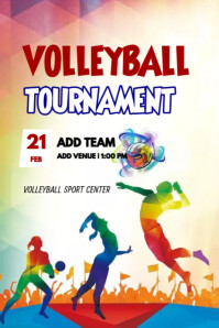 volleyball Template | PosterMyWall