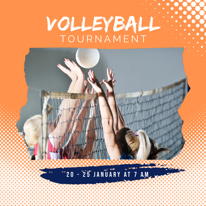 Volleyball Tournament Template | PosterMyWall