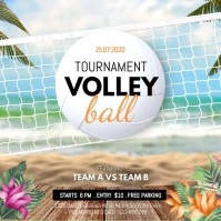 volleyball video, sports, volleyball template