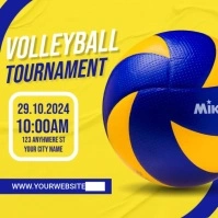 volleyball7 Instagram Post template