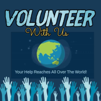 Volunteer event Instagram Post template