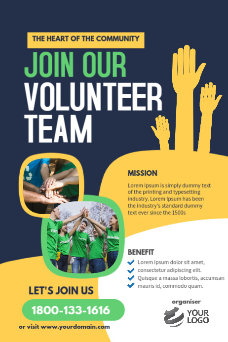 Image 9 for Volunteer Brochure Template