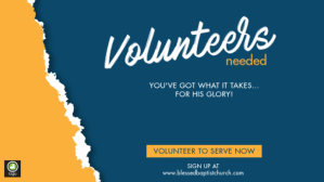 volunteers needed Affichage numérique (16:9) template