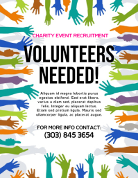 230 Volunteer Customizable Design Templates Postermywall