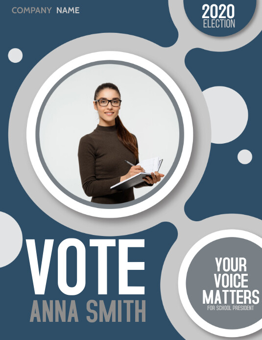 Vote,vote for me, election Template PosterMyWall