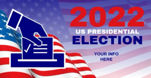 VOTE 2021 Election Flyer Templates Imagen Compartida en Facebook