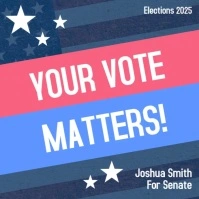 Vote 2020 election instagram video template