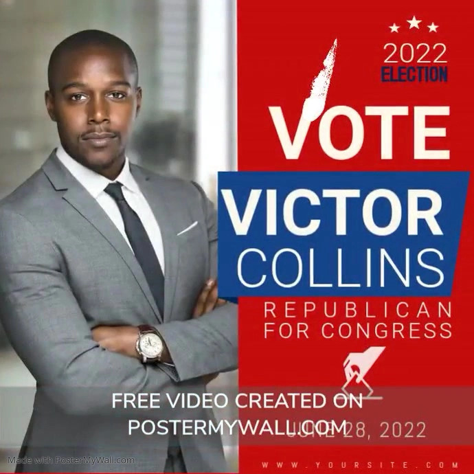 VOTE Campaign Square Post 1.2 Template | PosterMyWall
