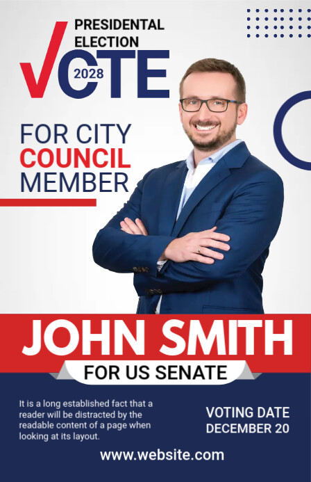 Vote Campaign Template | PosterMyWall