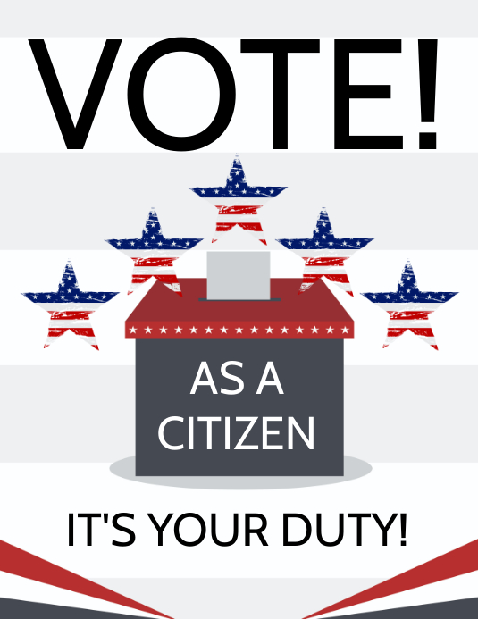 VOTE Template PosterMyWall