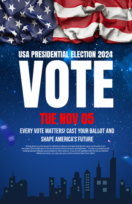 vote Template | PosterMyWall