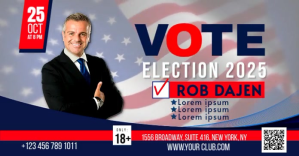 Vote Facebook Shared Image template