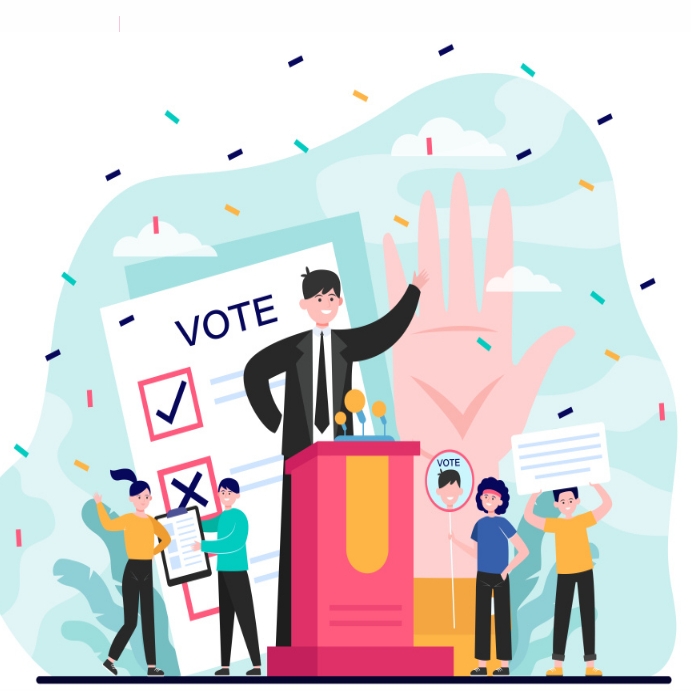 Copy of Vote for me poster design template PosterMyWall