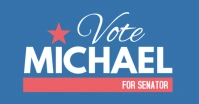 Vote for senator 2020 elections facebook post template