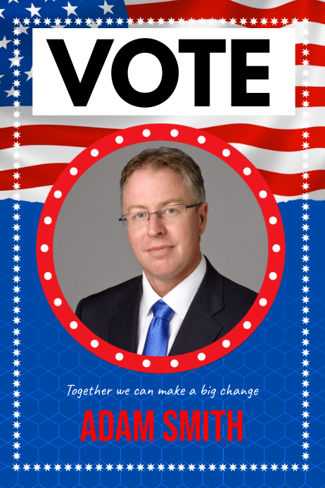 Vote Poster Template | PosterMyWall