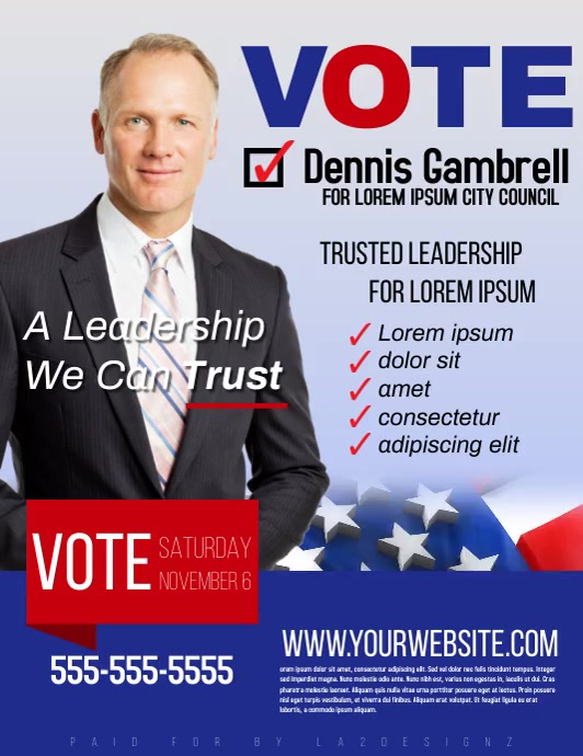 VOTEPOSTER Template PosterMyWall