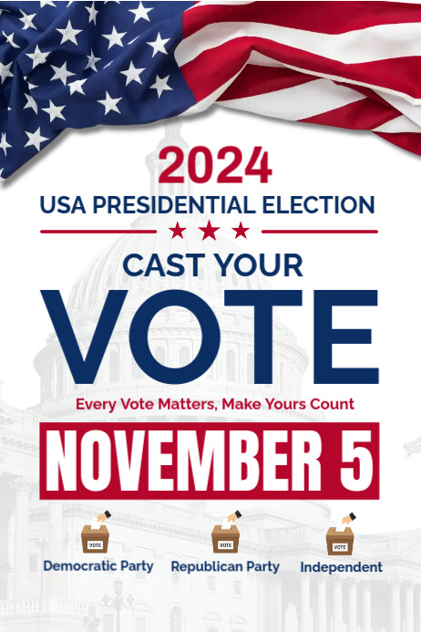 Voting Promoter Copy of vote promotion | PosterMyWall