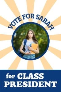 vote1 Poster template