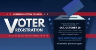 Voter Registration Facebook Shared Image template