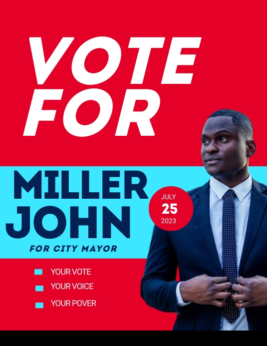 Image 5 for Voting Flyer Templates Free