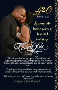 Vow Renewal Half Page Wide template