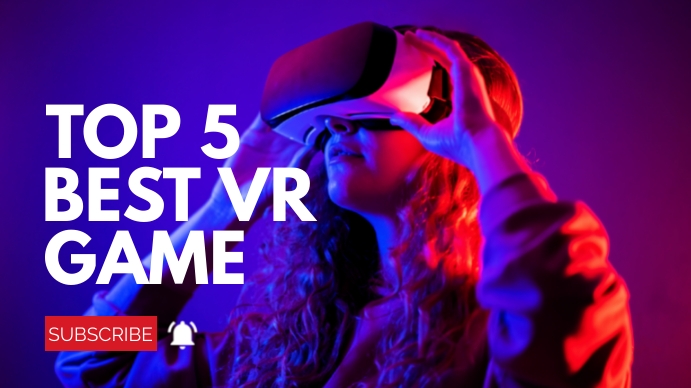 Vr Thumbnail vr games Template | PosterMyWall