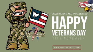 Grå Veterans Day Tribute Umbukiso Wedijithali Template