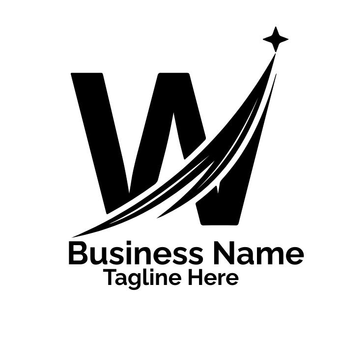 Copy of W as alphabet logo | PosterMyWall