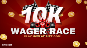 Wager Casino Post di Twitter template