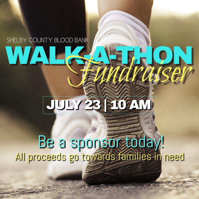 Walk-A-Thon Message Instagram template