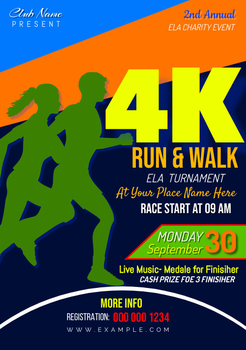 Customer Walk In Form Flyers Walk flyer Template | PosterMyWall