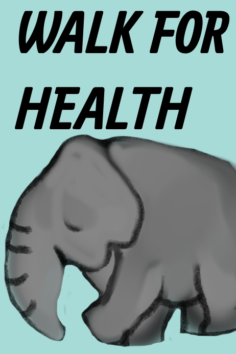 Copy of Walk for health | PosterMyWall