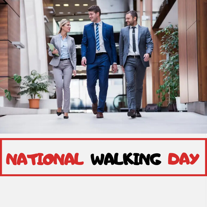 Plantilla de Walk to Work Day | PosterMyWall