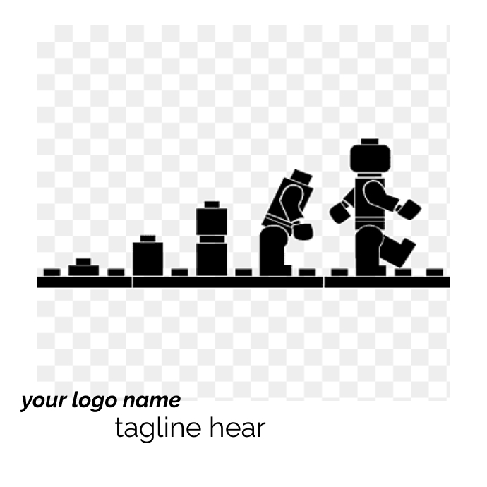 Walking logo designs 徽标 template