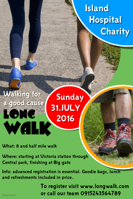 Walking2 Template PosterMyWall