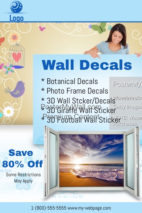Copy of Wall Decals | PosterMyWall Copy of Wall Decals | PosterMyWall