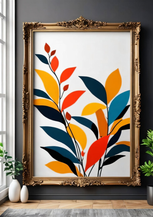 Wall Decoration Frame Design Template | PosterMyWall