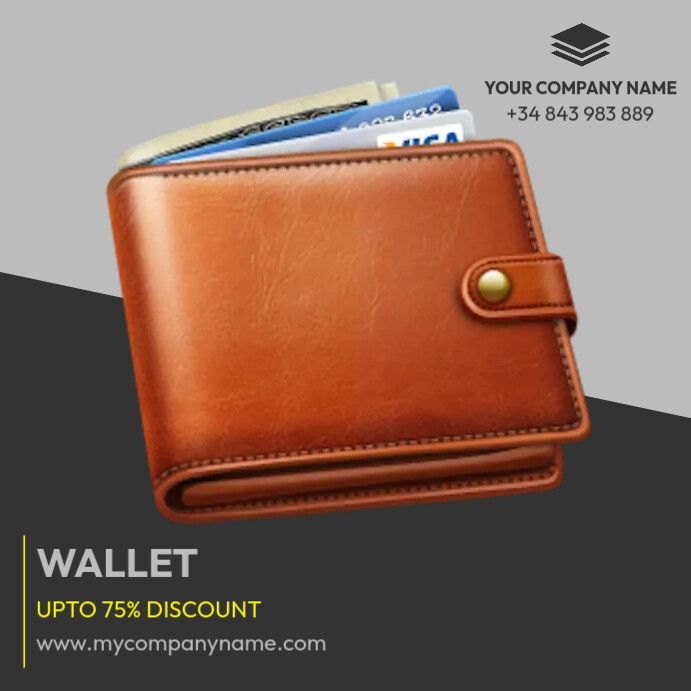 wallet Template | PosterMyWall