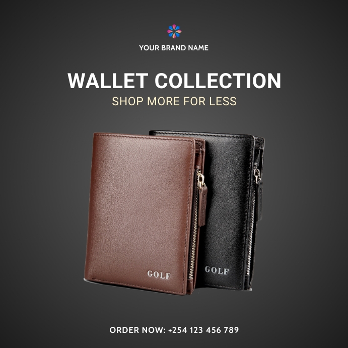 wallets fashion sale template | PosterMyWall