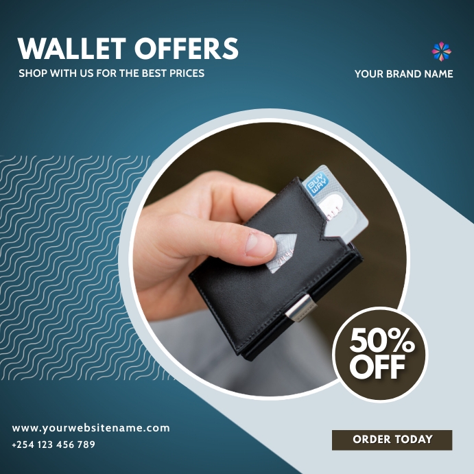 wallets fashion sale template | PosterMyWall
