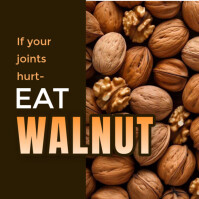 Walnut Instagram Post template