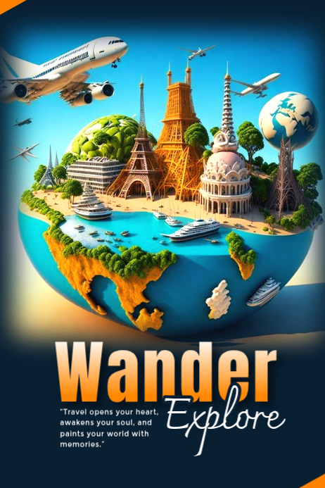 Wander Template | PosterMyWall